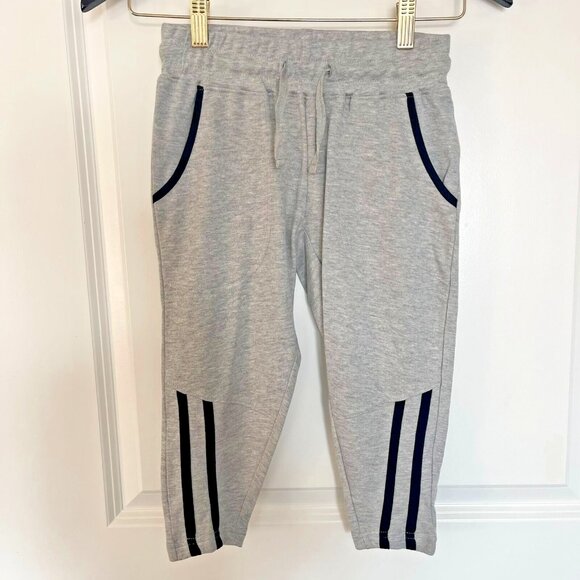 Rio Girls Capris Drawstring Waist 100% Cotton gray Stretch Pant W58 cm 8-9 years - Picture 3 of 6